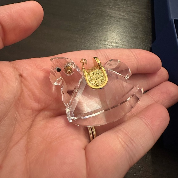 Swarovski Crystal Rocking Horse - Picture 2 of 6